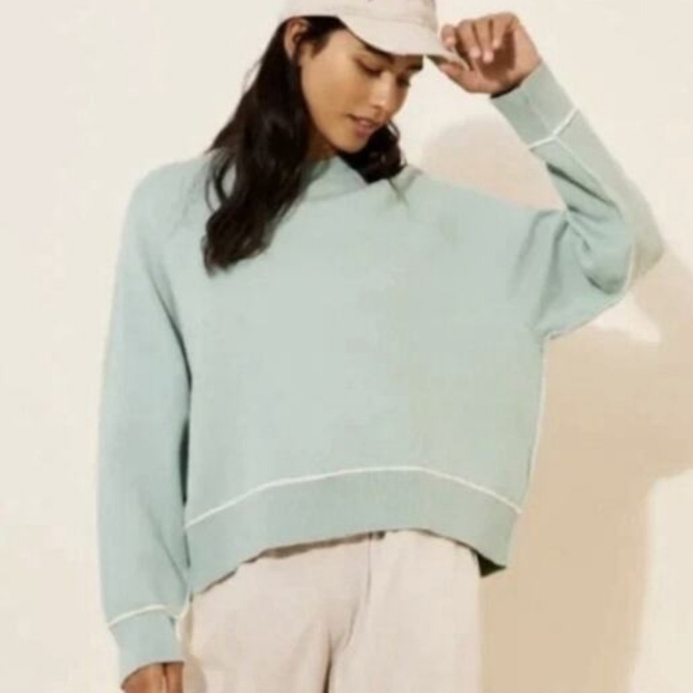 Anthropologie Pilcro The Oaklyn Cozy Crew-Neck Sweatshirt SzXL
